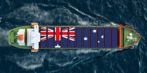 الصادرات الأسترالية في ارتفاع